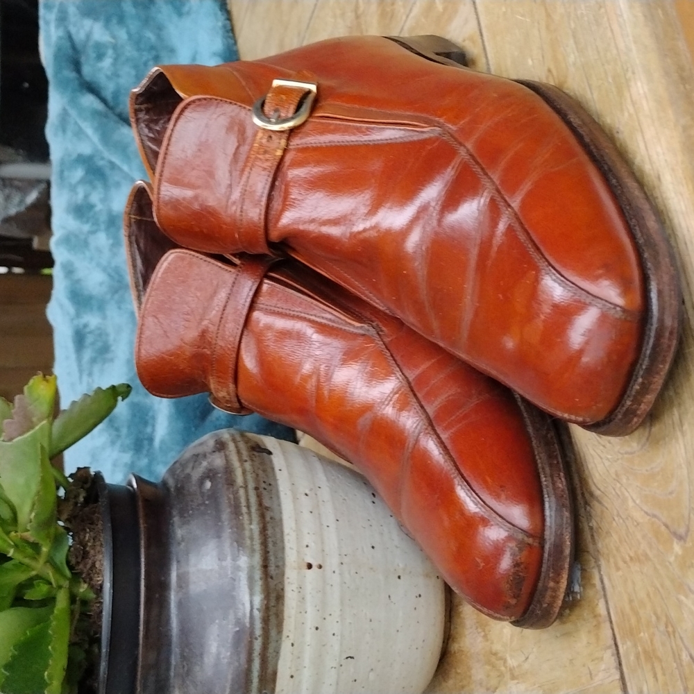 Florsheim Imperial buckle ankle boots